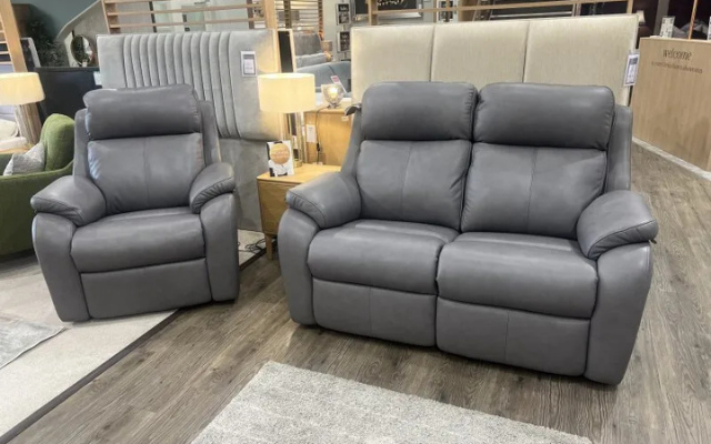 Kingsbury
2 Seater Recliner & Recliner Chair
Was £7,432 £3,999
Now £3,899
VISIT US
Kingsbury
2 Seater Recliner & Recliner Chair
Was £7,432 £3,999
Now £3,899
VISIT US