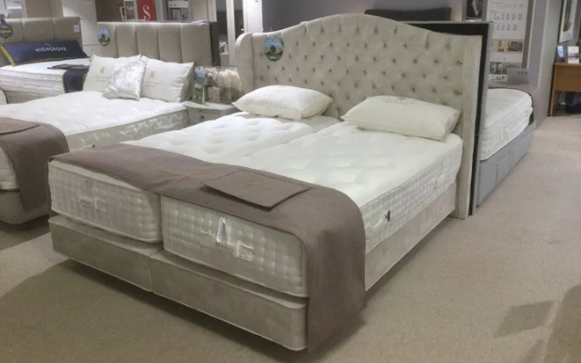 Somnus
6ft Luxurious Zip & Link Divan
Was £11,841 Now £5,999
VISIT US
Somnus
6ft Luxurious Zip & Link Divan
Was £11,841 Now £5,999
VISIT US