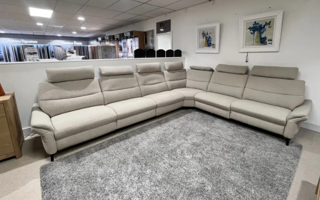 Himolla Arya
Corner Sofa
Was £12,177 £7,999
Now £7,499
VISIT US
Himolla Arya
Corner Sofa
Was £12,177 £7,999
Now £7,499
VISIT US