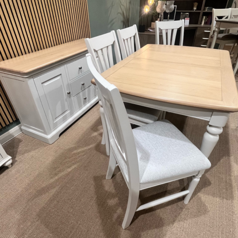 Linhay
Extendable Dining Table, 6 Chairs & Sideboard
Was £3,540 Now £1,995
VISIT US
Linhay
Extendable Dining Table, 6 Chairs & Sideboard
Was £3,540 Now £1,995
VISIT US