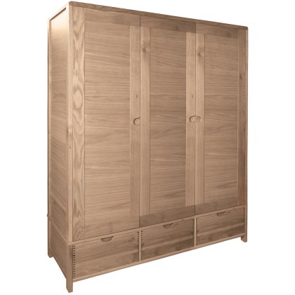 Ercol Bosco 3 Door Wardrobe Ercol Bosco 3 Door Wardrobe