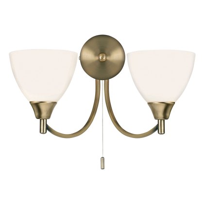 Antique Brass Double Wall Bracket Antique Brass Double Wall Bracket