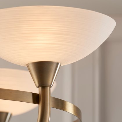 Antique Brass 5 Light Fitting Antique Brass 5 Light Fitting