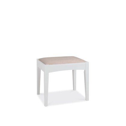 Cookes Collection Camden White Dressing Stool Cookes Collection Camden White Dressing Stool