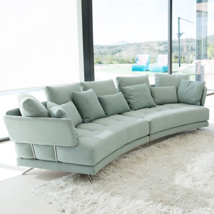 Fama Pacific Curved Modular Sofa Fama Pacific Curved Modular Sofa