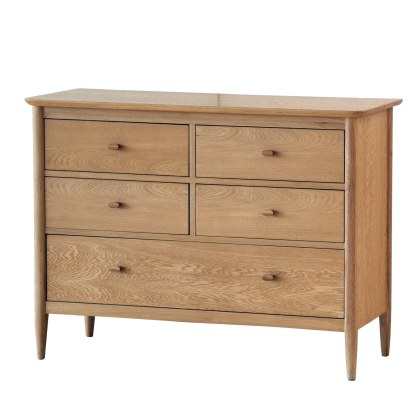 Ercol Teramo 5 Drawer Chest Ercol Teramo 5 Drawer Chest