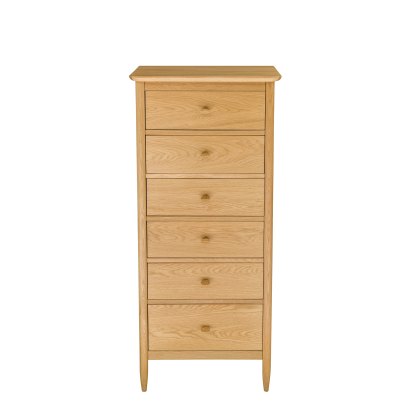 Ercol Teramo 6 Drawer Tall Chest Ercol Teramo 6 Drawer Tall Chest