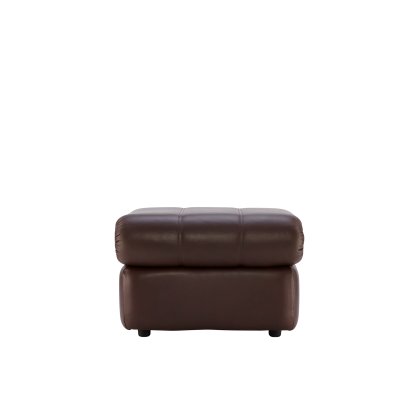 G Plan Chloe Footstool In Leather G Plan Chloe Footstool In Leather