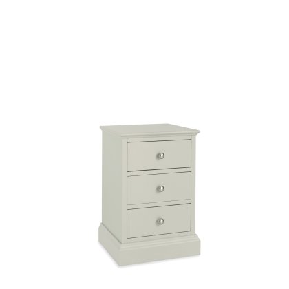 Cookes Collection Ashley Cotton 3 Drawer Nightstand Cookes Collection Ashley Cotton 3 Drawer Nightstand