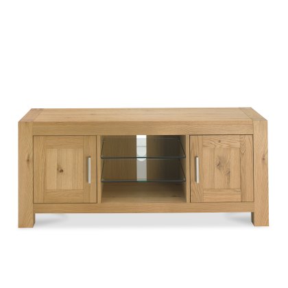Cookes Collection Trinity Light Oak Entertainment Unit Cookes Collection Trinity Light Oak Entertainment Unit