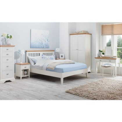 Cookes Collection Camden Two Tone Bedstead Double Cookes Collection Camden Two Tone Bedstead Double