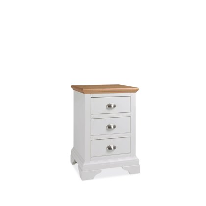 Cookes Collection Camden Two Tone 3 Drawer Nightstand Cookes Collection Camden Two Tone 3 Drawer Nightstand