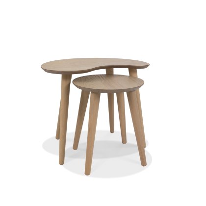 Cookes Collection Fino Scandi Oak Nest of Tables Cookes Collection Fino Scandi Oak Nest of Tables
