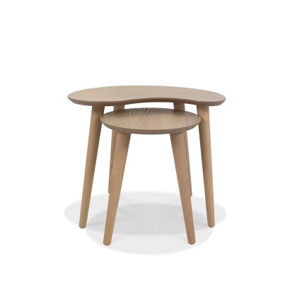Cookes Collection Fino Scandi Oak Nest of Tables Cookes Collection Fino Scandi Oak Nest of Tables