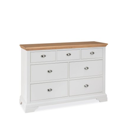 Cookes Collection Camden Two Tone 3 Over 4 Drawer Chest Cookes Collection Camden Two Tone 3 Over 4 Drawer Chest
