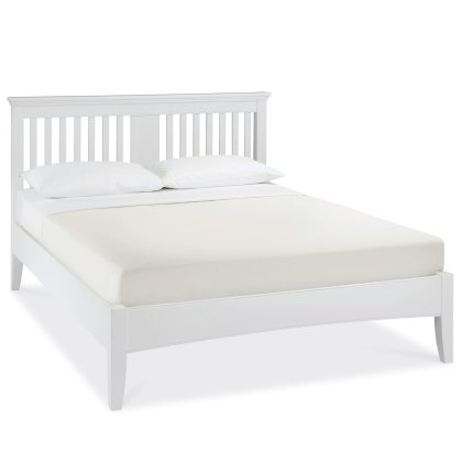 Cookes Collection Camden White Bedstead King Cookes Collection Camden White Bedstead King