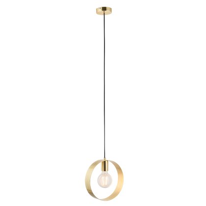 Hoop Pendant Brass Hoop Pendant Brass