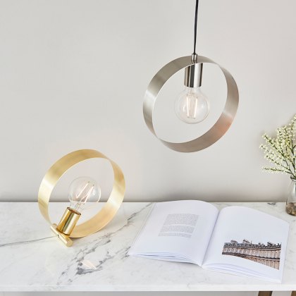 Hoop Pendant Nickel Hoop Pendant Nickel