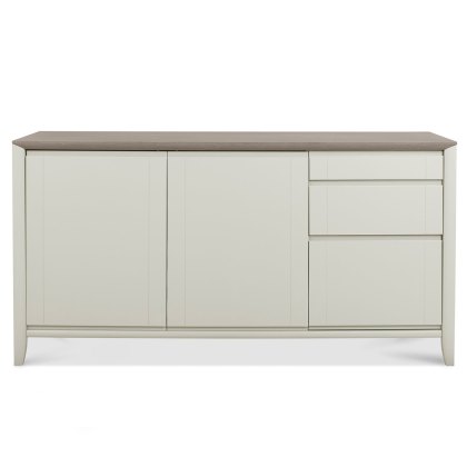 Cookes Collection Romy Soft Grey Wide Sideboard Cookes Collection Romy Soft Grey Wide Sideboard