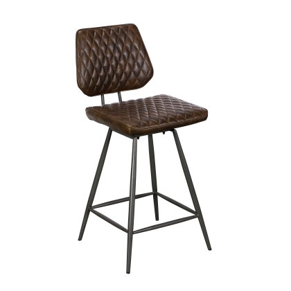 Cookes Collection Brown Daniel Bar Chair Cookes Collection Brown Daniel Bar Chair