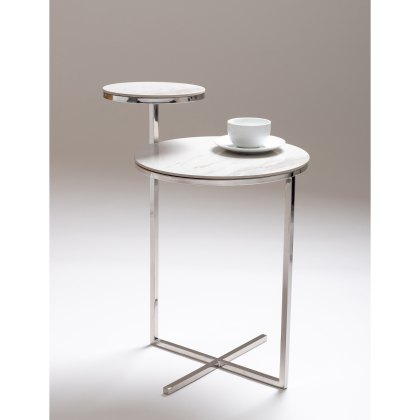 Cruz Stainless Steel Side Table Cruz Stainless Steel Side Table