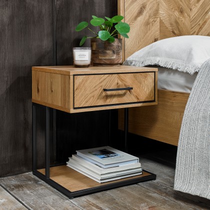 Cookes Collection Rotterdam 1 Drawer Nightstand Cookes Collection Rotterdam 1 Drawer Nightstand