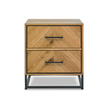 Cookes Collection Rotterdam 2 Drawer Nightstand Cookes Collection Rotterdam 2 Drawer Nightstand