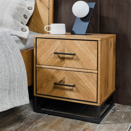 Cookes Collection Rotterdam 2 Drawer Nightstand Cookes Collection Rotterdam 2 Drawer Nightstand