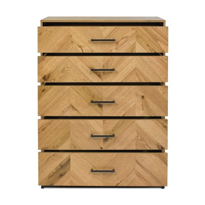 Cookes Collection Rotterdam 5 Drawer Tall Chest Cookes Collection Rotterdam 5 Drawer Tall Chest