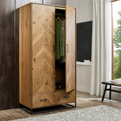 Cookes Collection Rotterdam Double Wardrobe Cookes Collection Rotterdam Double Wardrobe