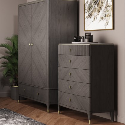 Diana 5 Drawer Tall Chest Diana 5 Drawer Tall Chest