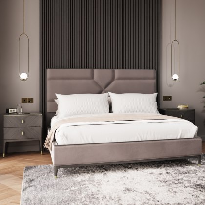 Diana 2 Drawer Bedside Table Diana 2 Drawer Bedside Table