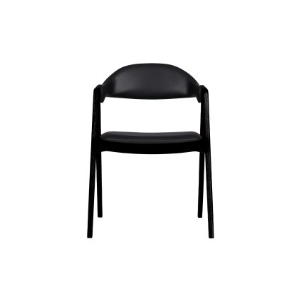 Titan Dining Chair Black Oak Titan Dining Chair Black Oak