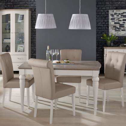 Cookes Collection Geneva Large Dining Table & 4 Chairs Cookes Collection Geneva Large Dining Table & 4 Chairs