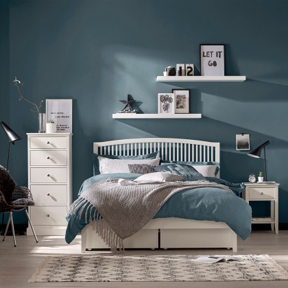 Ashley White King Size Bedstead Ashley White King Size Bedstead