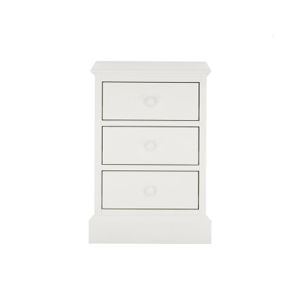 Ashley White 3 Drawer Nightstand Ashley White 3 Drawer Nightstand