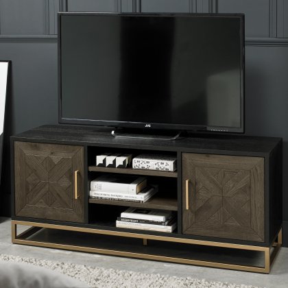 Iris Fumed Oak Entertainment Unit Iris Fumed Oak Entertainment Unit