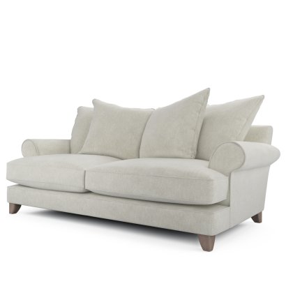 The Lounge Co Briony 3 Seater Pillow Back Sofa The Lounge Co Briony 3 Seater Pillow Back Sofa
