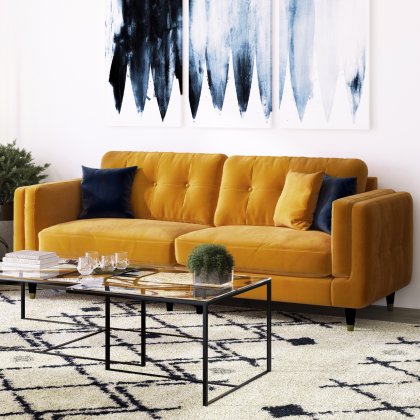 The Lounge Co Madison 4 Seater Sofa The Lounge Co Madison 4 Seater Sofa