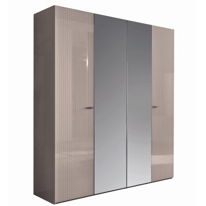 Alf Italia Claire 4 Door Wardrobe Alf Italia Claire 4 Door Wardrobe