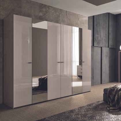 Alf Italia Claire 6 Door Wardrobe Alf Italia Claire 6 Door Wardrobe