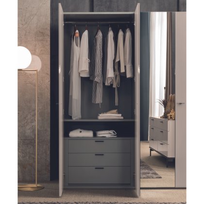 Alf Italia Claire 2 Door Wardrobe Alf Italia Claire 2 Door Wardrobe
