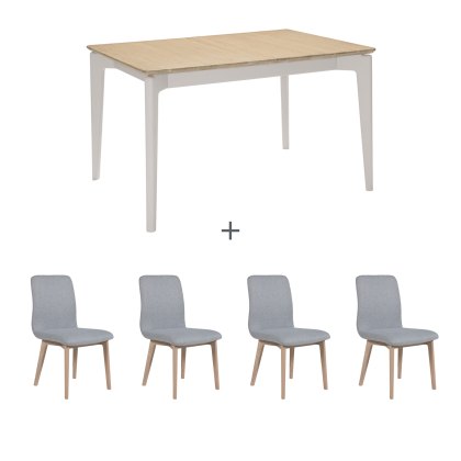 Maverick Dining Table & 4 Chairs Maverick Dining Table & 4 Chairs