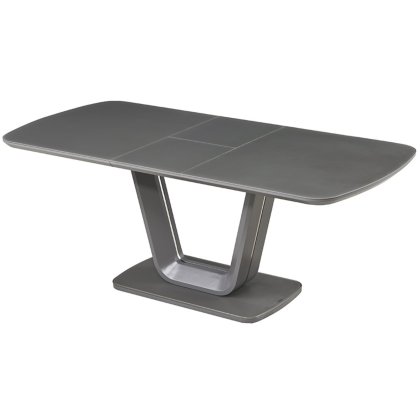 Lewis Large Extending Dining Table - Charcoal Lewis Large Extending Dining Table - Charcoal
