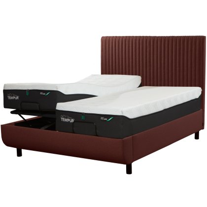 Tempur Arc Disc Adjustable Bed with Vertical Headboard – Copper Tempur Arc Disc Adjustable Bed with Vertical Headboard – Copper