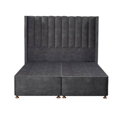 Tempur Suffolk Non-Storage Divan Base Armour Velvet Tempur Suffolk Non-Storage Divan Base Armour Velvet