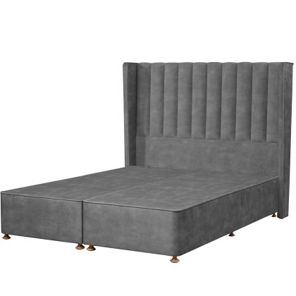 Tempur Suffolk Non-Storage Divan Base Dark Grey Tempur Suffolk Non-Storage Divan Base Dark Grey