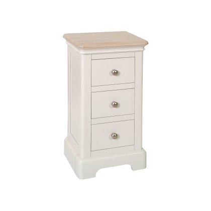 Linhay Compact Bedside Cabinet - Grey Mist Linhay Compact Bedside Cabinet - Grey Mist