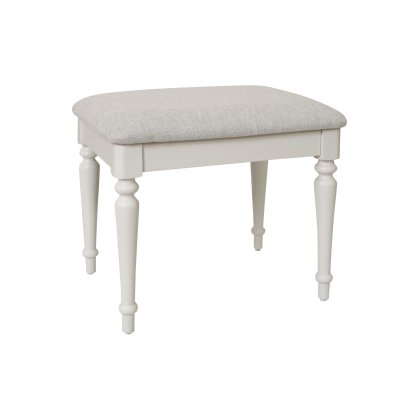 Linhay Dressing Stool - Grey Mist Linhay Dressing Stool - Grey Mist