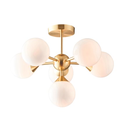 Oscar 6 Light Pendant - Gold Oscar 6 Light Pendant - Gold